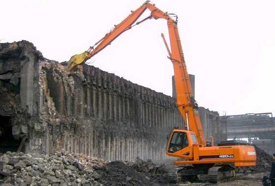 Разбираемся с гидролиниями DX 300LC-A Demolition